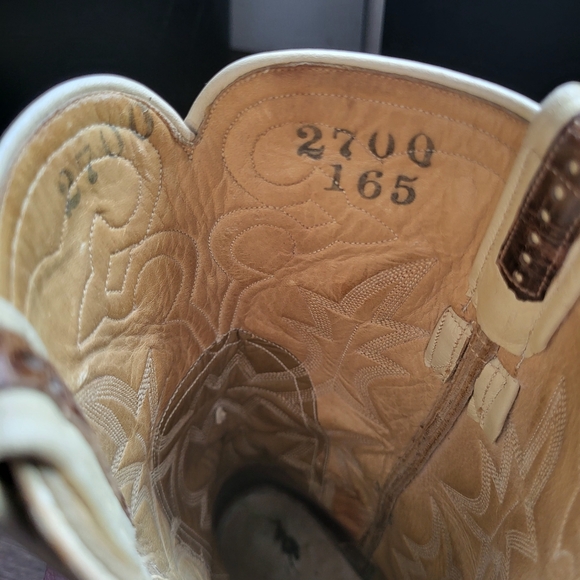 Vintage Leather Cowgirl Boots - Picture 6 of 7